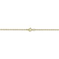 thumbnail image 4 of 10K Yellow Gold .8mm Lite-Baby Rope Chain 16 Inch, 4 of 5
