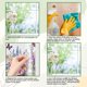 thumbnail image 4 of Calcomanías para ventanas de 15 x 46 con diseño de mariposas y flores grandes, reutilizables, con diseño de flores de primavera, girasol, enredadera, para evitar que los pájaros y las mascotas, 4 of 7