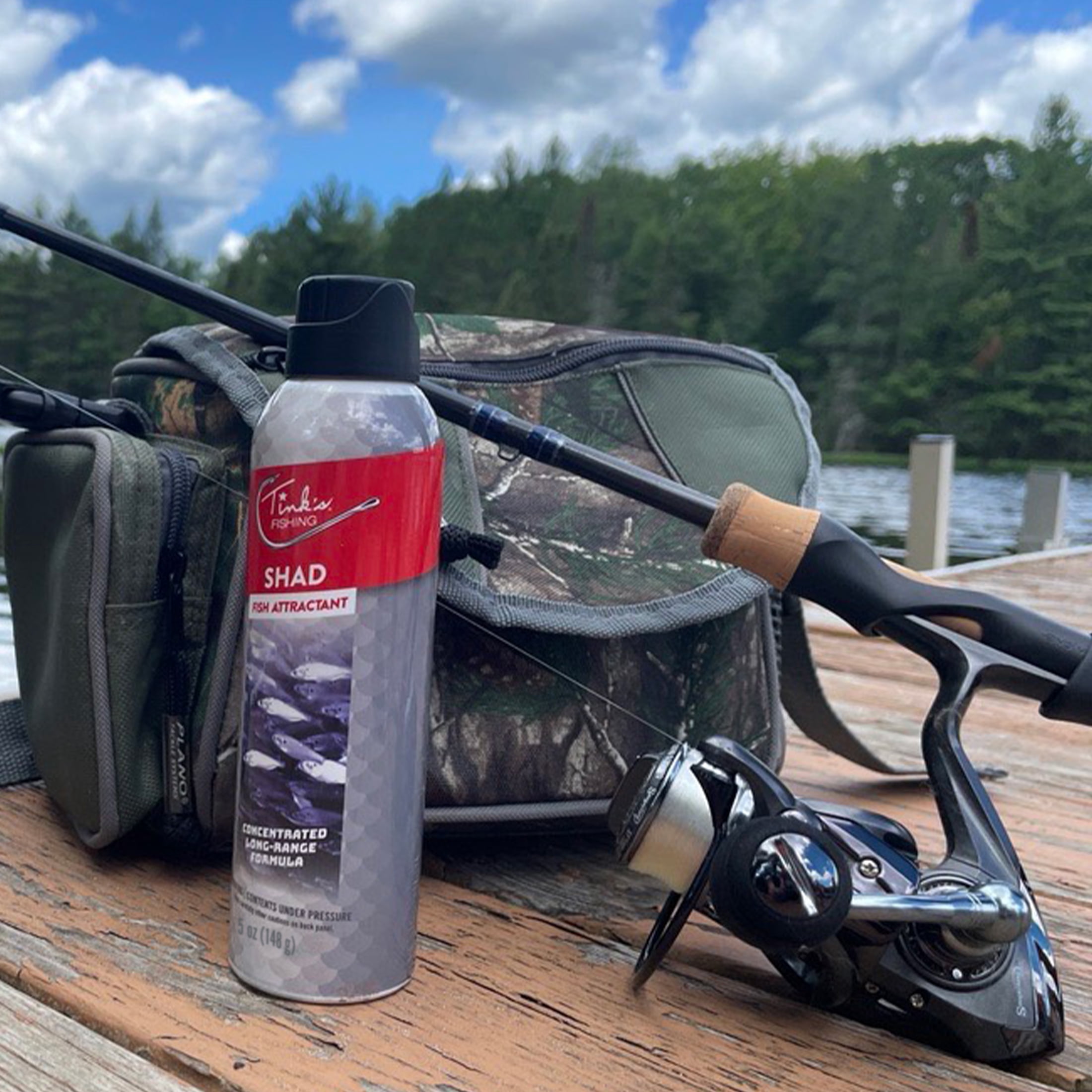 TINK'S SPRAY LURE SHAD 5 OZ