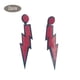 thumbnail image 5 of Guardurnaity 1 par de pendientes, accesorio de moda Flash, gotas para los oídos para el vestido diario del banquete Ropa, zapatos y accesorios Miscelánea Rojo, 5 of 6
