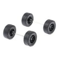 thumbnail image 5 of Rushawy 4 Pieces 1: 64 Wheels Simulation Model Car Wheels Tires with Round Rod Axles for Black, 5 of 9
