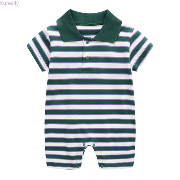 Kureaily Baby Children Girls Boys Summer Short Sleeve Romper Jumpsuit 0-3 Months