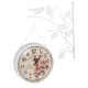 thumbnail image 4 of Reloj de pared silencioso de hierro Rural europeo antiguo antiguo de doble cara jardín pasillo al aire libre blanco, 4 of 8
