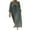 #347-Army Green, variant on AUNVITO Women's Casual Solid V-Neck Button Long Sleeve Dress with Pockets Lightweight Spring Summer