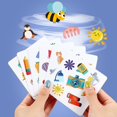 thumbnail image 4 of Kids Sorting and Matching Toy Card Matching Board Game Shape Recognition for Toddlers, 4 of 7