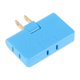 thumbnail image 1 of 0~250V 10A 2500W [Azul - Estándar de EE. UU.] Uno a tres enchufe adaptador convertidor de 180 grados, 1 of 5