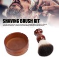 thumbnail image 3 of Shaving Brush Kit, Quick Drying Easy To Clean Shaving Brush Set Professional Portable  for Hotel, 3 of 7
