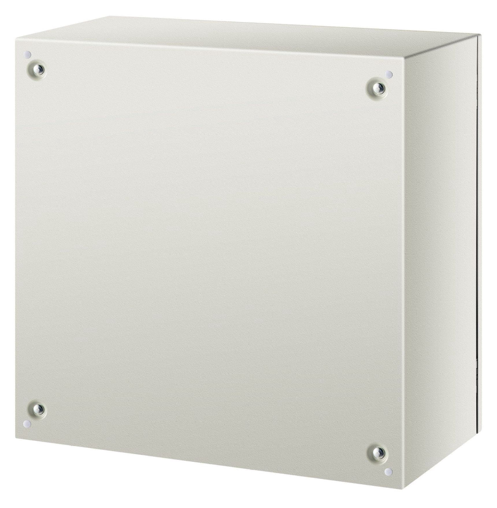 NEMA 4X Steel Enclosure 24x24x12", IP66 Waterproof Electrical Box, Outdoor Indoor Junction Box with Mounting Plate
