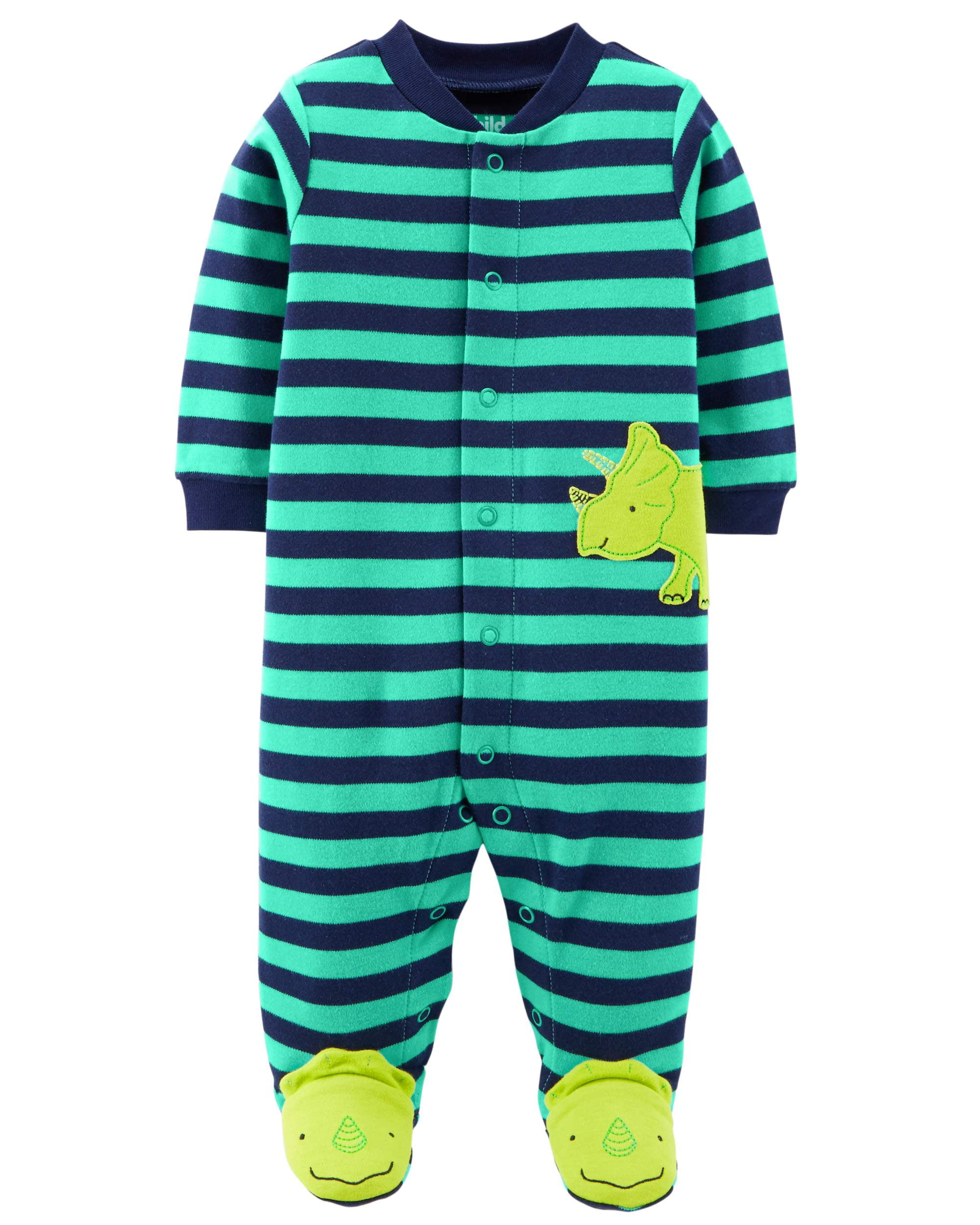 Child of Mine by Carter's Child of Mine by Carter's Baby boy buttonup sleep 'n play Walmart