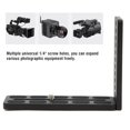 thumbnail image 2 of Ccdes Metal Quick Release Plate,All Metal Universal Camera L-Shape Quick Release Plate Tripod Hydraulic Pressure Ballhead Vertical Shooting Plate,Vertical Shooting Plate, 2 of 7