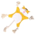 thumbnail image 1 of Transemion Polyester Stylish Pet Toy For Dogs Easy To Clean And Safe For Playtime Good Gift Plush Dog Toy tiger 1Set, 1 of 6
