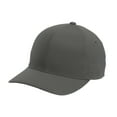 thumbnail image 2 of Yellow Rooster Mens Flexfit Delta Cap Dark Grey L/XL, 2 of 3