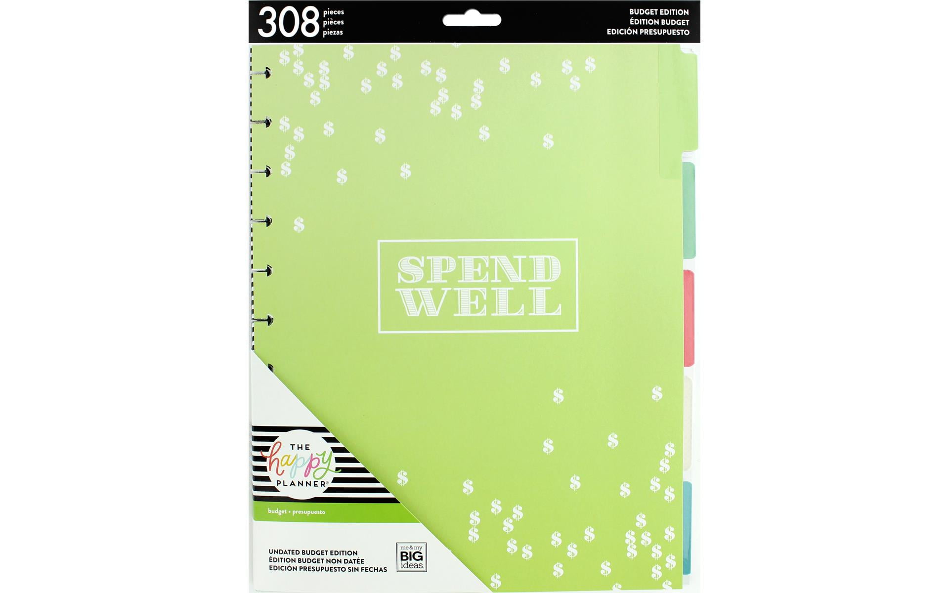 Pre-punched Happy Planner Inserts Weight Loss Tracker Inserts for 11-Disc Big Happy Planner Pre-punched Diet Planner Big Happy Planner Nutrition Planner 
