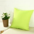 thumbnail image 3 of Joernso Plain Solid Color Throw Pillow Case Home Sofa Linen Cotton Square Cushion Cover, 3 of 7
