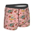 thumbnail image 3 of Daiia Retro 70s 60s Hippie Flower Men's Underwear Boxer Briefs, Cotton Stretch Moisture-Wicking Underwear-XX-Large, 3 of 9