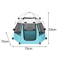 thumbnail image 5 of Portable Pet Tent Cat Mesh Kennel Kitten Puppy Delivery Room Playpen Detachable, 5 of 5