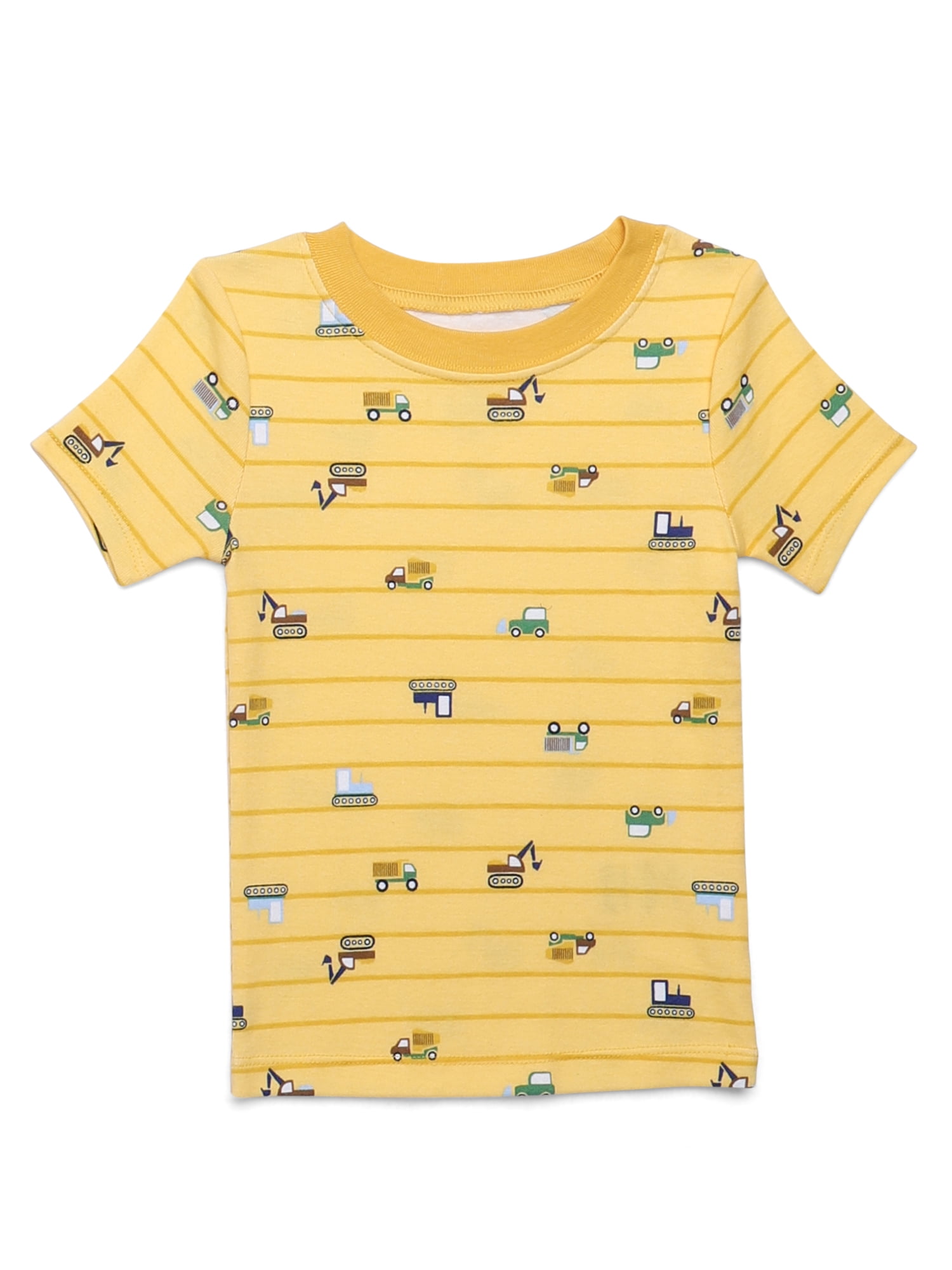 Wonder Nation Toddler Boys Cotton Tee and Pants Sleep Set, 3-Pack, Sizes 12M-5T