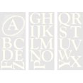 thumbnail image 3 of WallPops WPM99284 Southampton Monogram Ivory White, 3 of 3