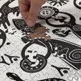 thumbnail image 4 of Ambesonne Tribal Jigsaw Puzzle Durable Cardboard, Prehistoric Cave, 1000 pcs, Black White, 4 of 5