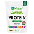 thumbnail image 1 of Wellthy Proteina Vegana sabor Vainilla 900g. 24.5 de Prote&iacute;na por Scoop, 30 PorcionesPlant Based Peas & Rice Protein, Glutten Free, 100% Libre de soya, Non GMO, Bottle Free., 1 of 7