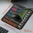 thumbnail image 6 of Mouse Pad for Windows Shortcuts – Small Window Cheat Sheet Desk Pad – 11.8"x9.8" Portable Computer Mousepad – Gaming, Office, Waterproof, Non-Slip, Stitched Edges, 6 of 6
