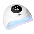 thumbnail image 1 of WEVILI Lámpara de uñas UV de 72 W, luz UV más rápida para esmalte de gel con 3 temporizadores, secador de uñas profesional con sensor automático con pantalla LCD para salón y uso doméstico, 1 of 5