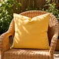 thumbnail image 3 of Yellow Striped Throw Pillow with Insert, Decorative Cushion for Sofa Couch Bedroom, Soft Woven Farmhouse Boho Accent Pillow, 3 of 5
