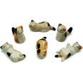 thumbnail image 1 of Paquete de 6 soportes para cuchillos de porcelana, juego de soporte para palillos, soporte para palillos de gato, soporte para cuchara de cena, soporte para tenedor y cuchillo, 1 of 4