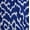 Moire Texture Blue Gusto, variant on Terra & Sky Women’s Plus Sleeveless Smocked Peplum Tank Top, Sizes 0X-5X