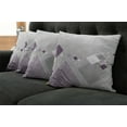 thumbnail image 5 of Ambesonne Abstract Throw Pillow Cover 4 Pack, Colorful Squares Dots, 20", Purple White Grey, 5 of 5
