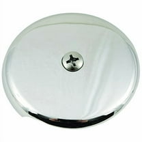 PROPLUS® SINGLE HOLE BATHTUB FACEPLATE, 1/2 IN., BRUSHED NICKEL per 15 Each