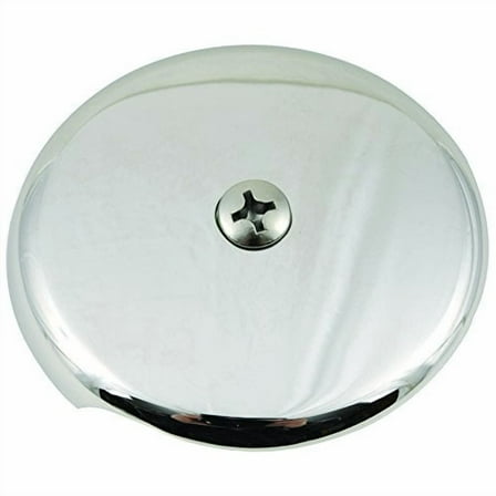 PROPLUS® SINGLE HOLE BATHTUB FACEPLATE, 1/2 IN., BRUSHED NICKEL per 15 Each