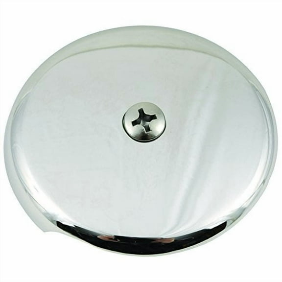 PROPLUS® SINGLE HOLE BATHTUB FACEPLATE, 1/2 IN., BRUSHED NICKEL per 15 Each