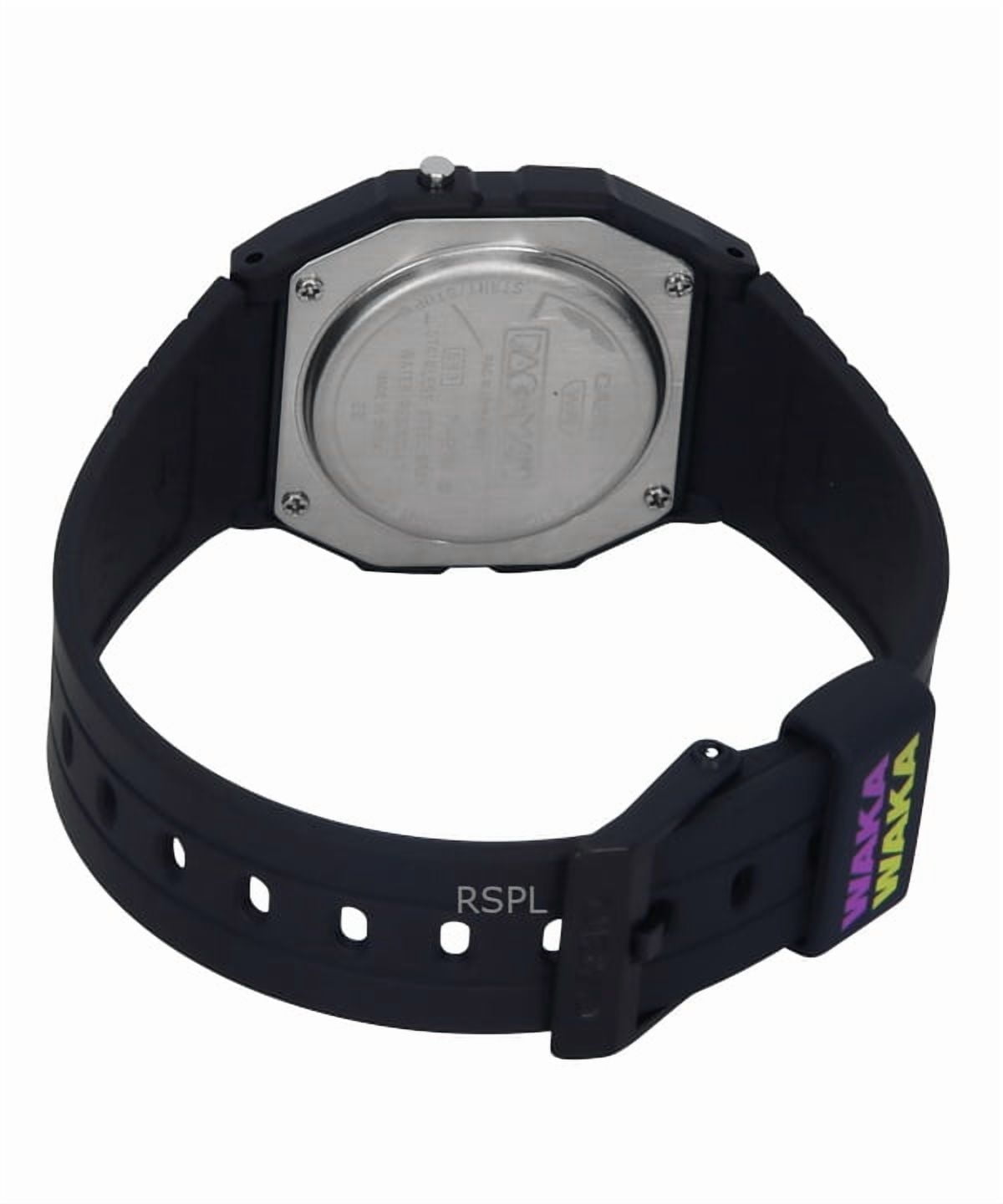 Casio Standard Digital PAC-MAN Collaboration Bio-Based Resin Strap Quartz F-91WPC-1A Unisex Watch