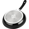 thumbnail image 6 of 8/10/12" Nonstick Frying Saute Pan Set with Induction Compatible Bottom, Black, 6 of 6