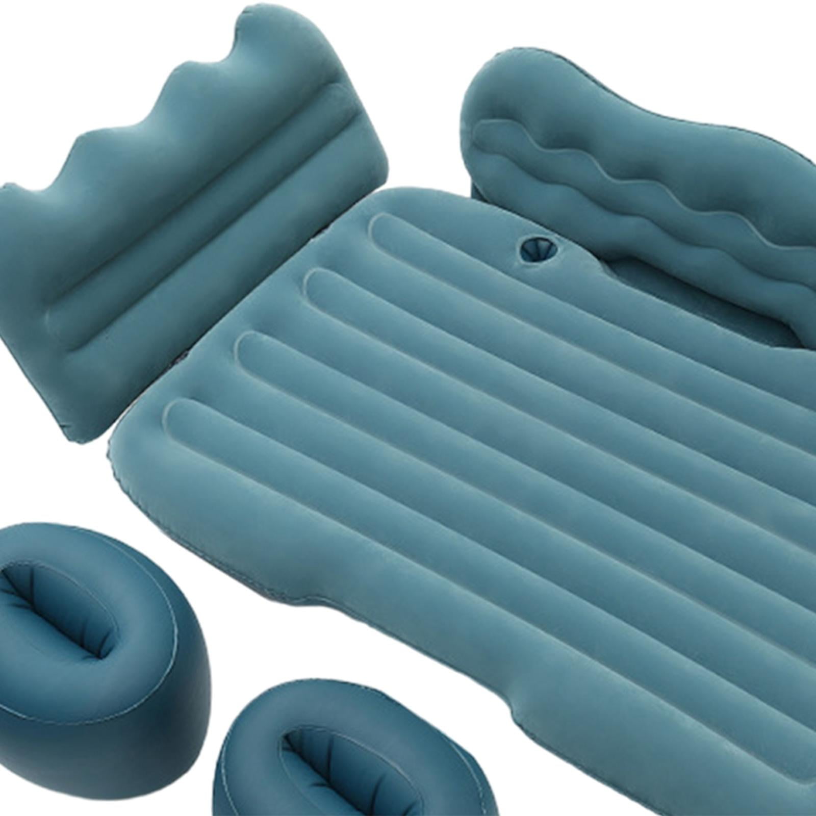 SunniMix Inflatable Car Air Mattress Camping Air Mattress Bed for MPV Automotive Green