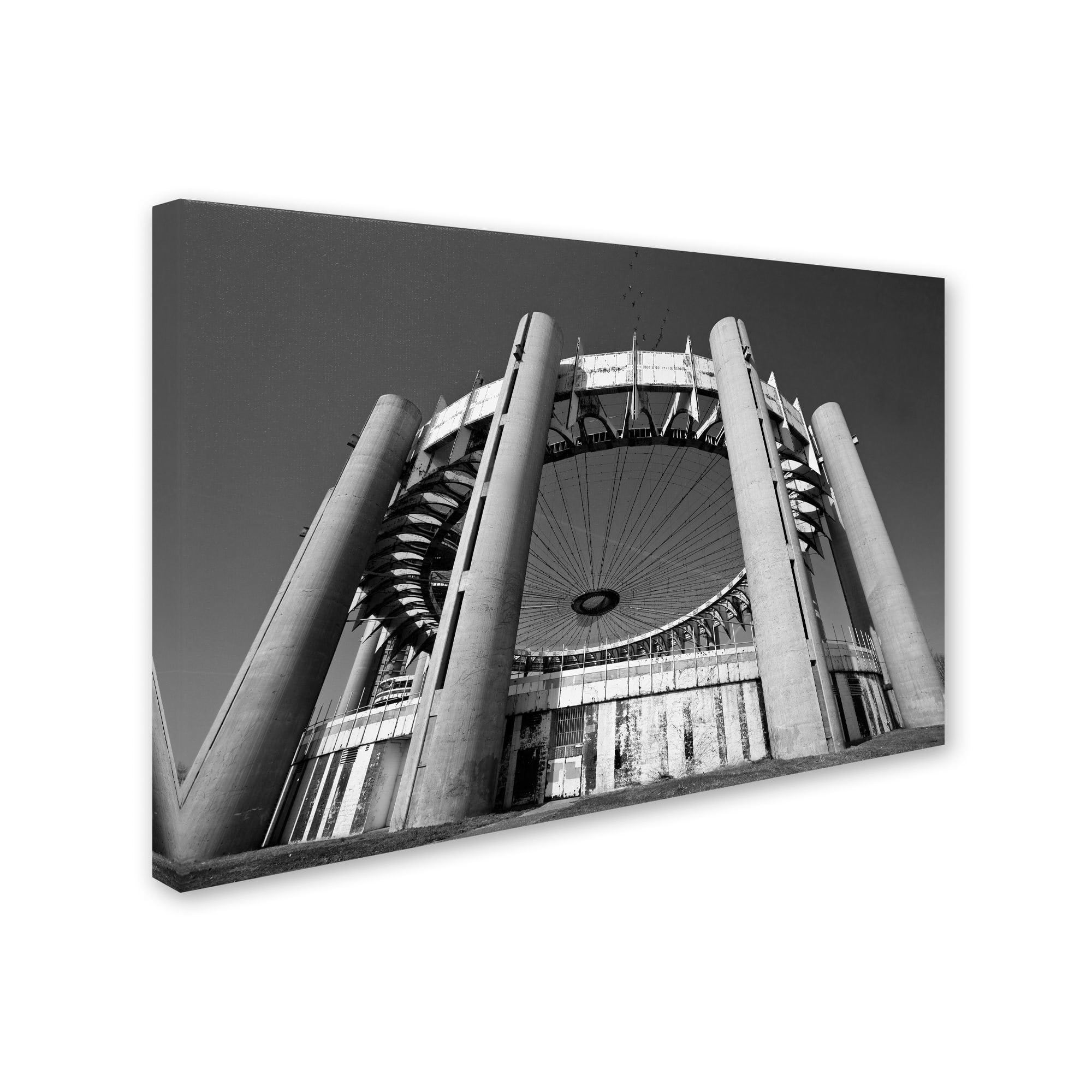 Trademark Fine Art "Flushing Meadow Worlds Fair" Canvas Art by Yale Gurney