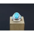 thumbnail image 3 of EOEMY Wholesale Jewelry Lots 32Pcs Mixed Charm Blue Natural Stone Womens Resin Rings, 3 of 8