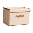 thumbnail image 2 of Contenedor de ropa, organizador de armario con tapa y asa, caja de almacenamiento de gran capacidad, contenedor para sala de estar, dormitorio y SG, 2 of 8