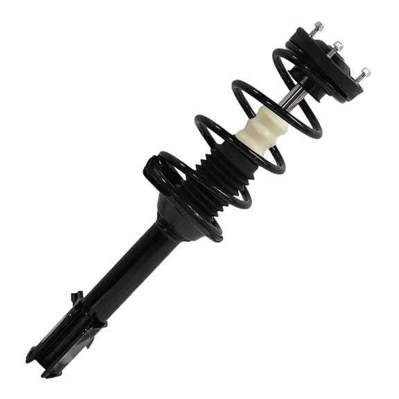 Detroit Axle - Rear Right Strut for 2004 2005 2006 2007 Subaru Impreza [Wagon] Complete Passenger Side Strut with Coil Spring Assembly Replacement