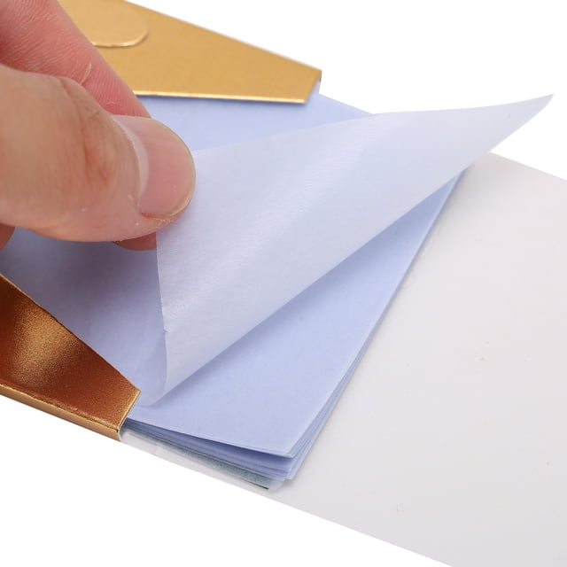 PAPEL DE ABRIBA DE ACEITE, OPERACIÓN Simple Conveniente para una Lámina de absorción de aceite segura eficiente 90 piezas sin irritantes para el hoger