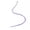 Mauve, variant on 50strands Feather Hair Extension Long Straight Hair Accessories Multi-Color-Orange