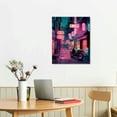 thumbnail image 2 of ONETECH Japan Art Poster - Japanese Print Artwork on Canvas Roll - Tokyo Anime Wall Art Picture Gift - Preppy Night City Wall Decor Poster for Room Aesthetic Bedroom Kitchen, 2 of 4