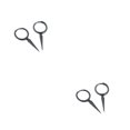 thumbnail image 3 of 2 Piezas de Pendientes Decorativos Galvanizados Elegantes y Exquisitos para Mujer Qarigey, 3 of 6