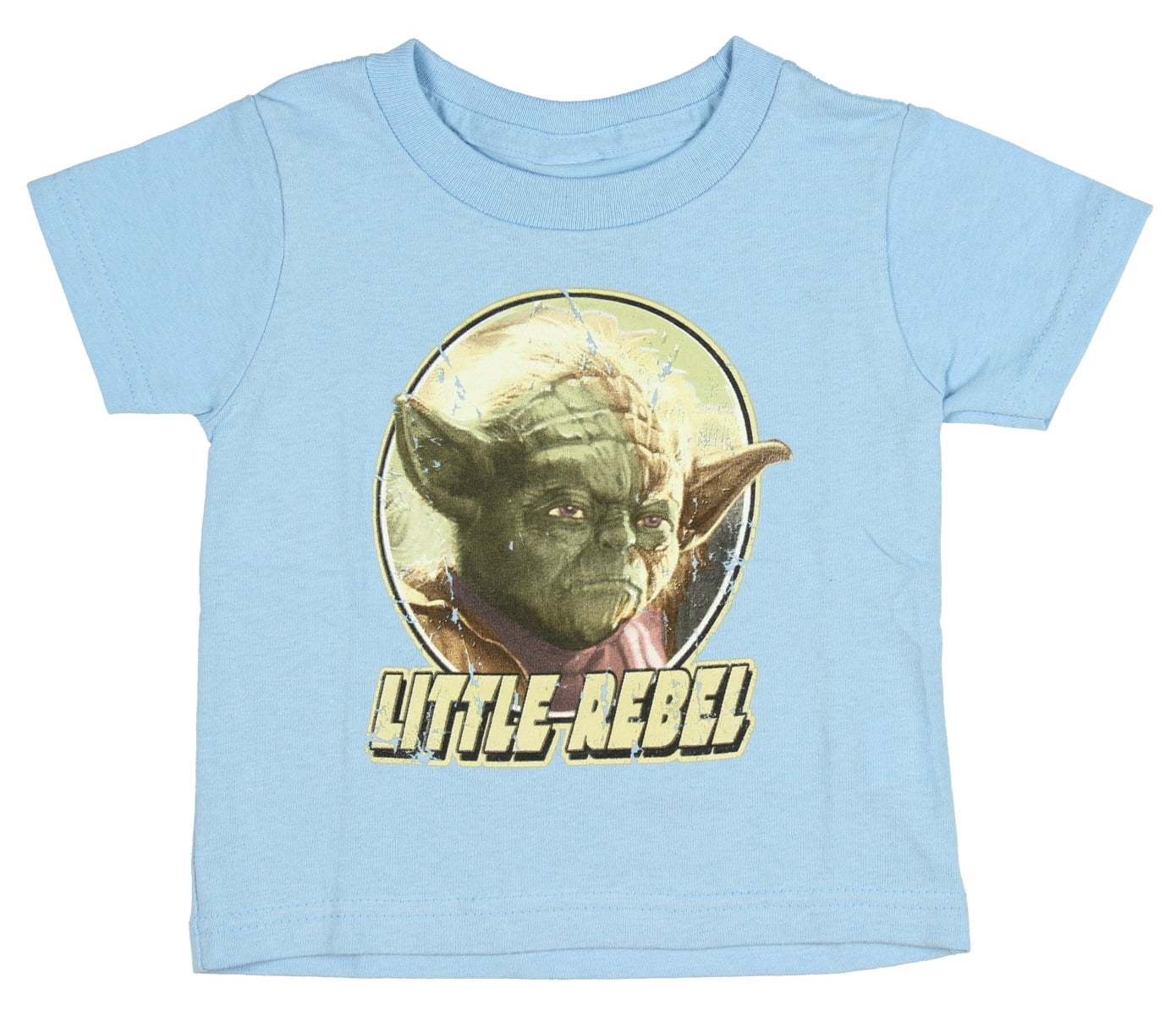 Star Wars Toddler Boys Blue Yoda Character T-Shirt 