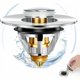 thumbnail image 1 of Desagüe para fregadero sin desbordamiento, tapón para fregadero de baño emergente, tapón universal para bañera, desagüe para bañera, tapón extractor para fregadero de drenaje Clic Clac (φ 34-38 mm), 1 of 5