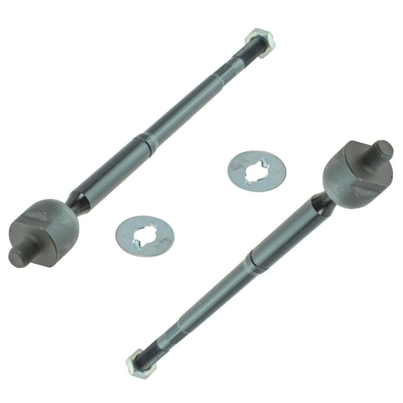 TRQ Front Inner Tie Rod Set Fits Select 2000-2005 Toyota Celica