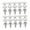 10 set, variant on amagogo Metal Snaps Buttons Jeans Jackets Sturdy Leather Snap Fasteners Press Button 25 set