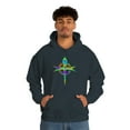 thumbnail image 4 of Multi-Color Cross Hoodie, 4 of 9