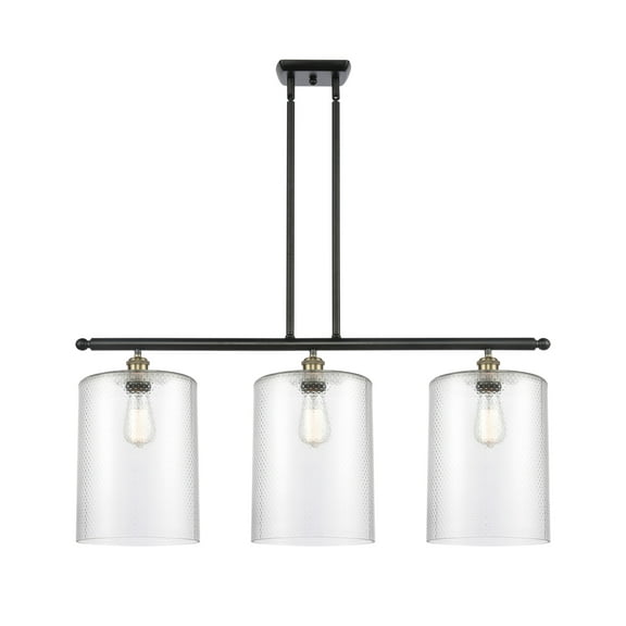 Innovations Lighting 516-3I-10-36-L Cobbleskill Linear Cobbleskill 3 Light 36" Wide Linear